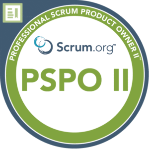 Professional Scrum Product Owner Ii Pspo Ii 300x300
