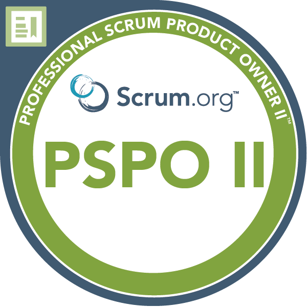 Professional Scrum Product Owner Ii Pspo Ii